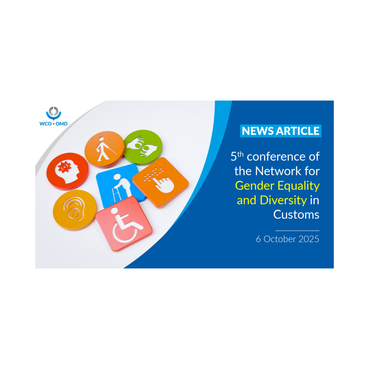 WCO 5th conference of the Network for Gender Equality and Diversity in Customs