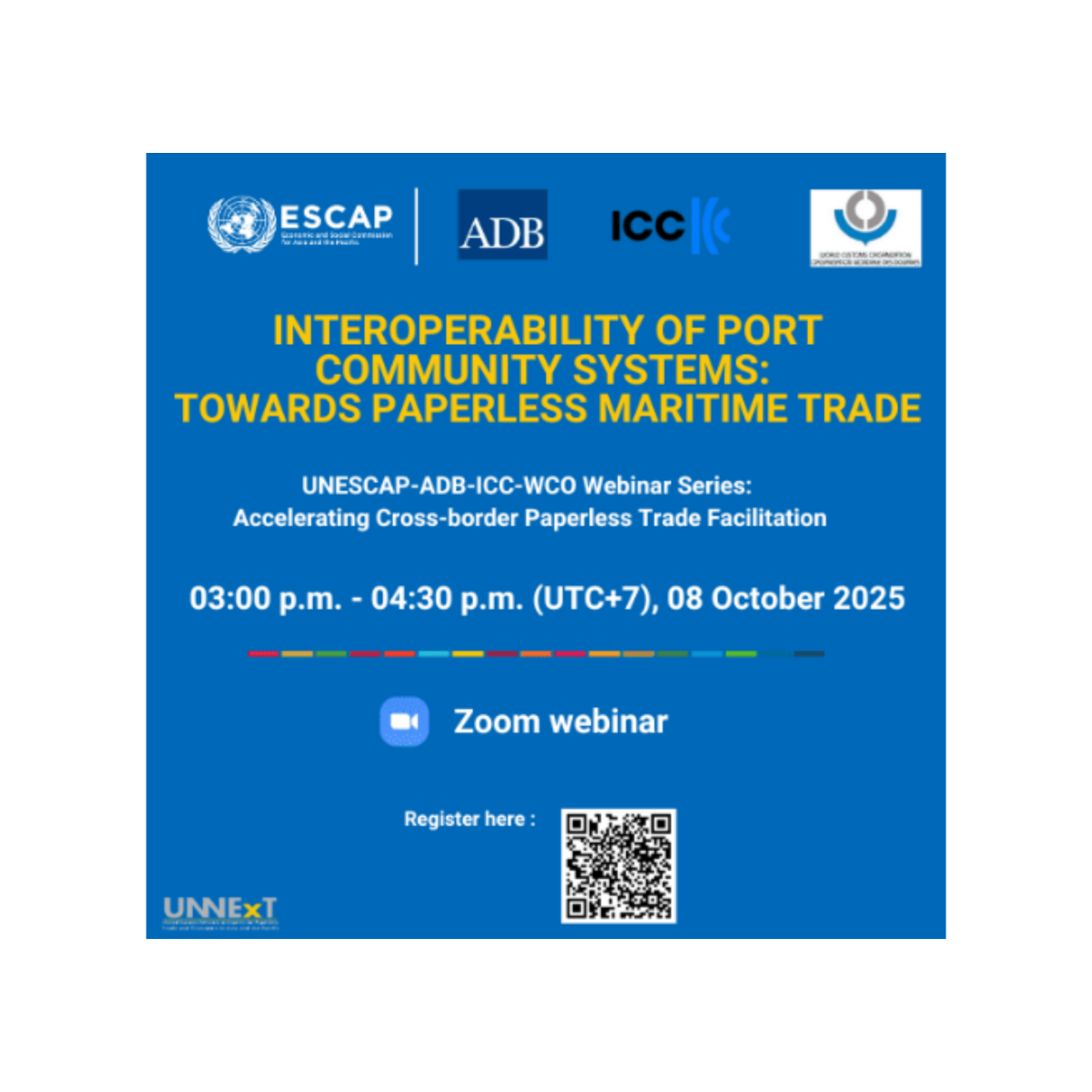 UNESCAP: Interoperability of Port Community Systems: Towards Paperless Maritime Trade